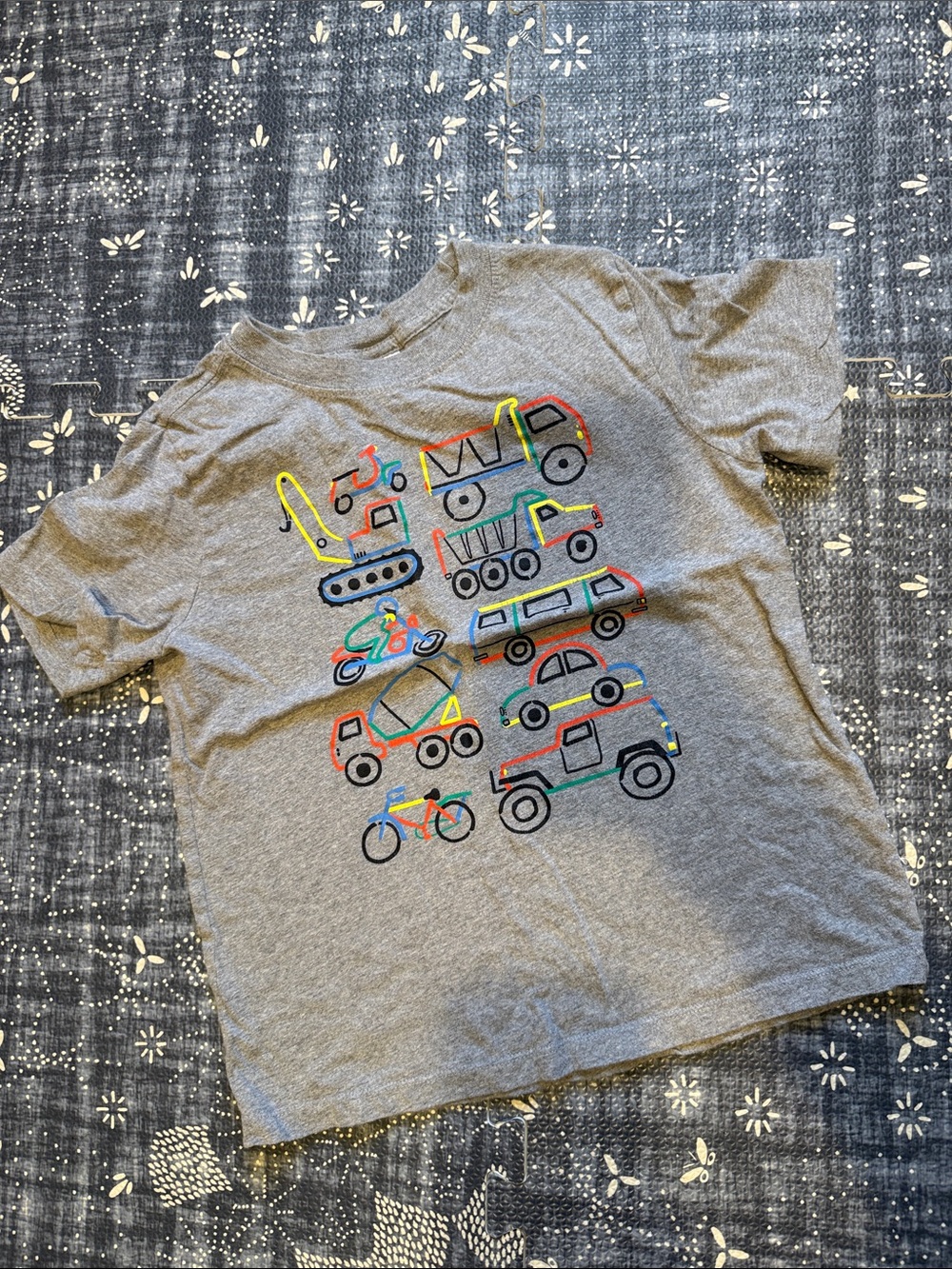Hanna 6-7 Gray Vehicle Tee